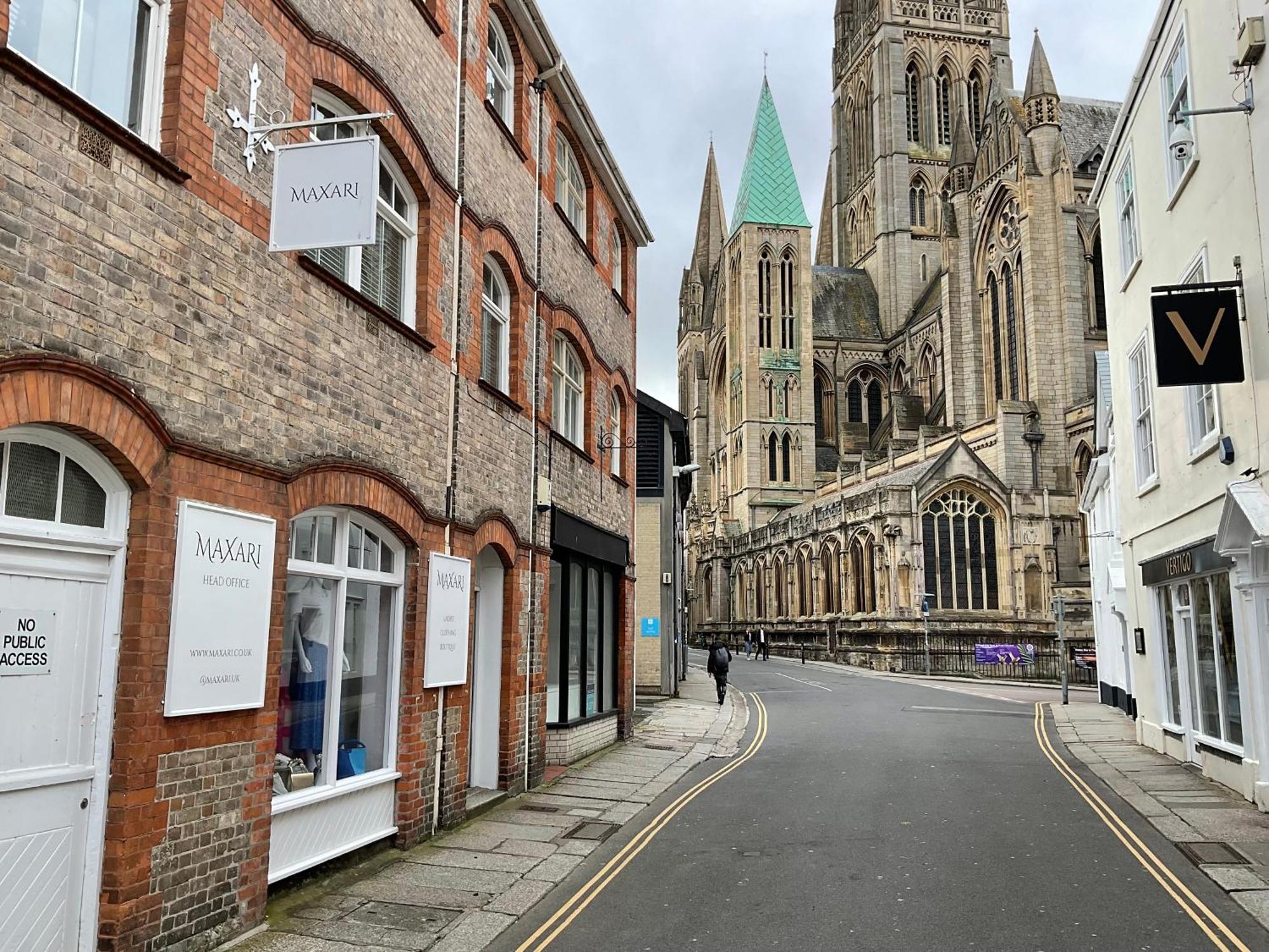 Private Double Room With Ensuite, No Breakfast, Truro City Centre 외부 사진